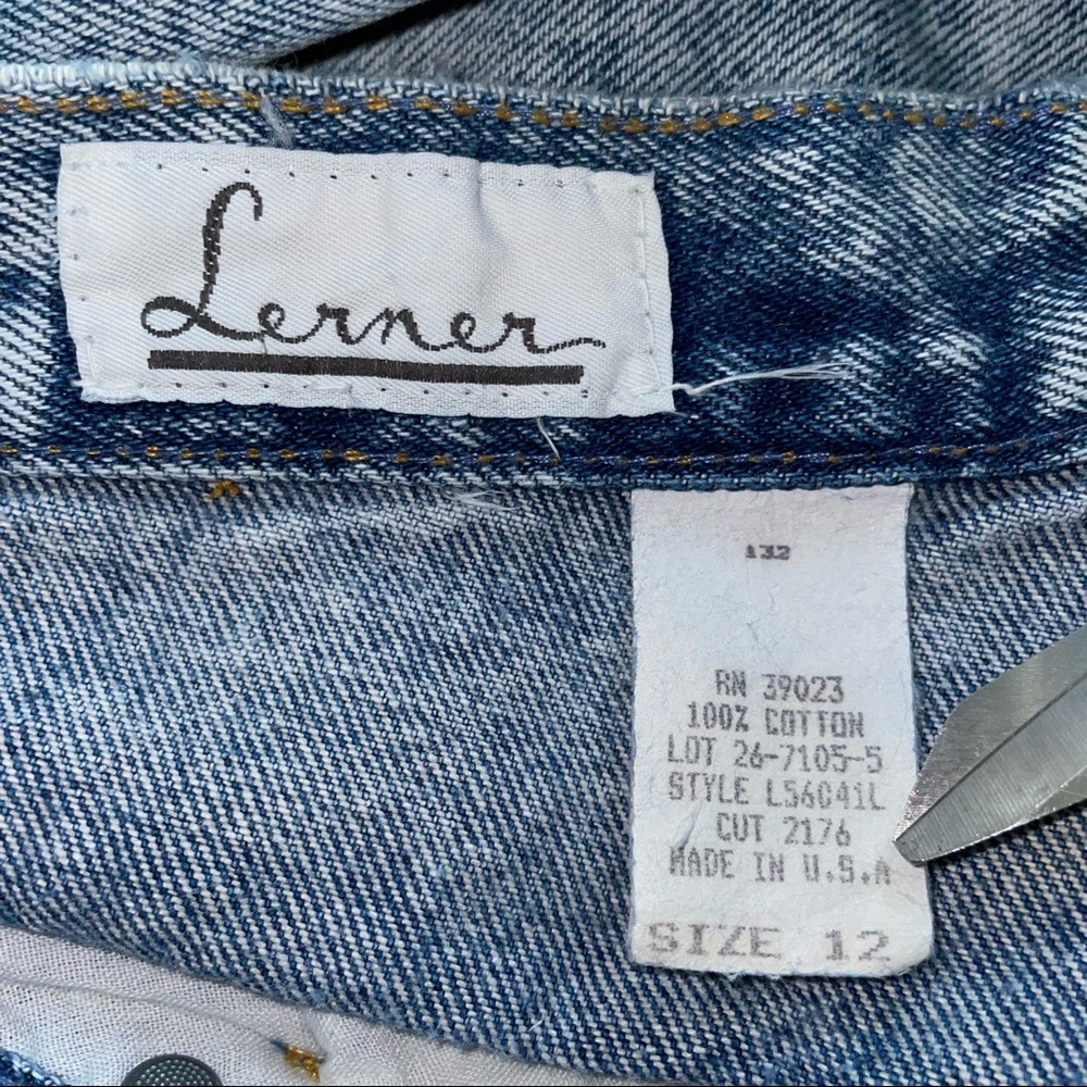 Vintage 80 Lerner high rise jean size 12 - Picture 7 of 13
